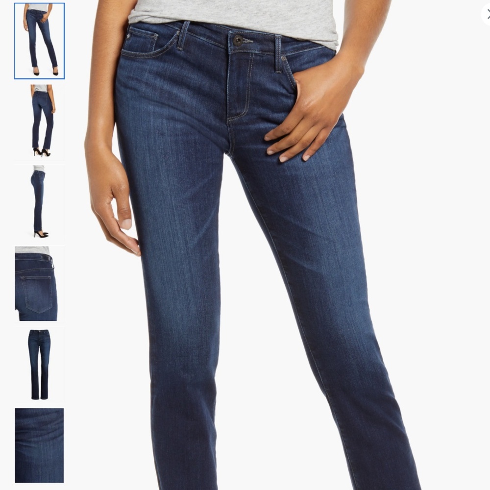 AG Harper Slim Straight Leg Jeans (Concord), size 24